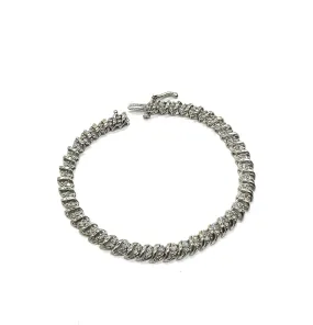 1 CTW S-Bar Tennis Bracelet