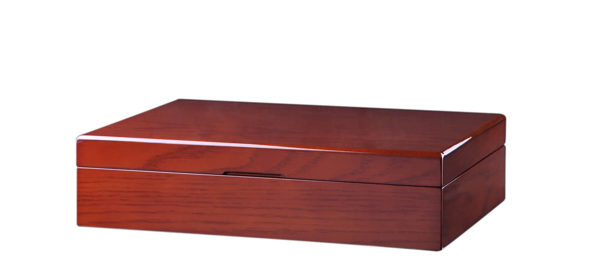 (12) Diplomat Genuine Mahogany Wood Watch Box