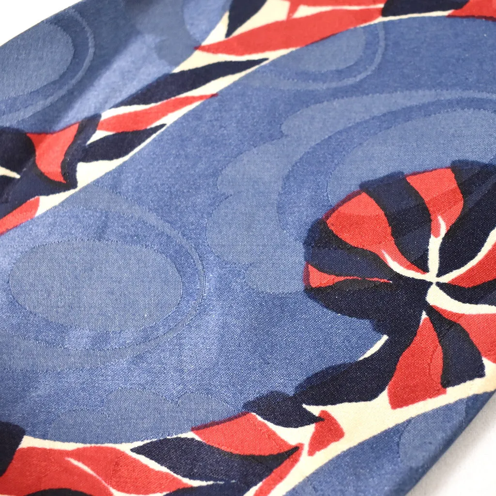 1940s Abstract Swirls Vintage Tie