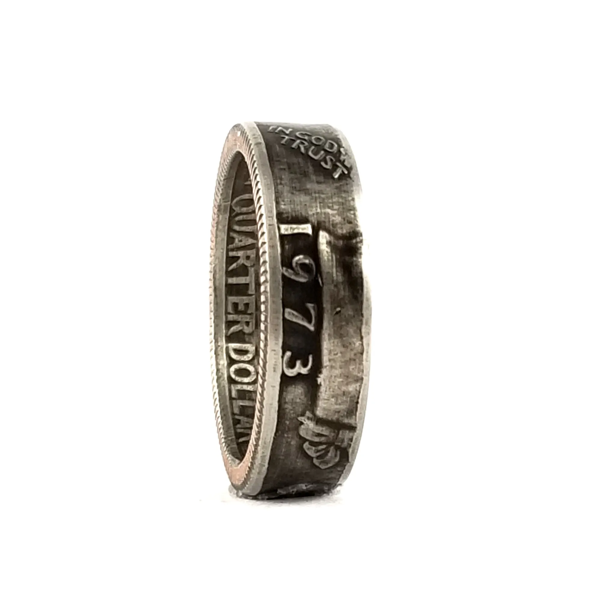 1973 Washington Quarter Coin Ring