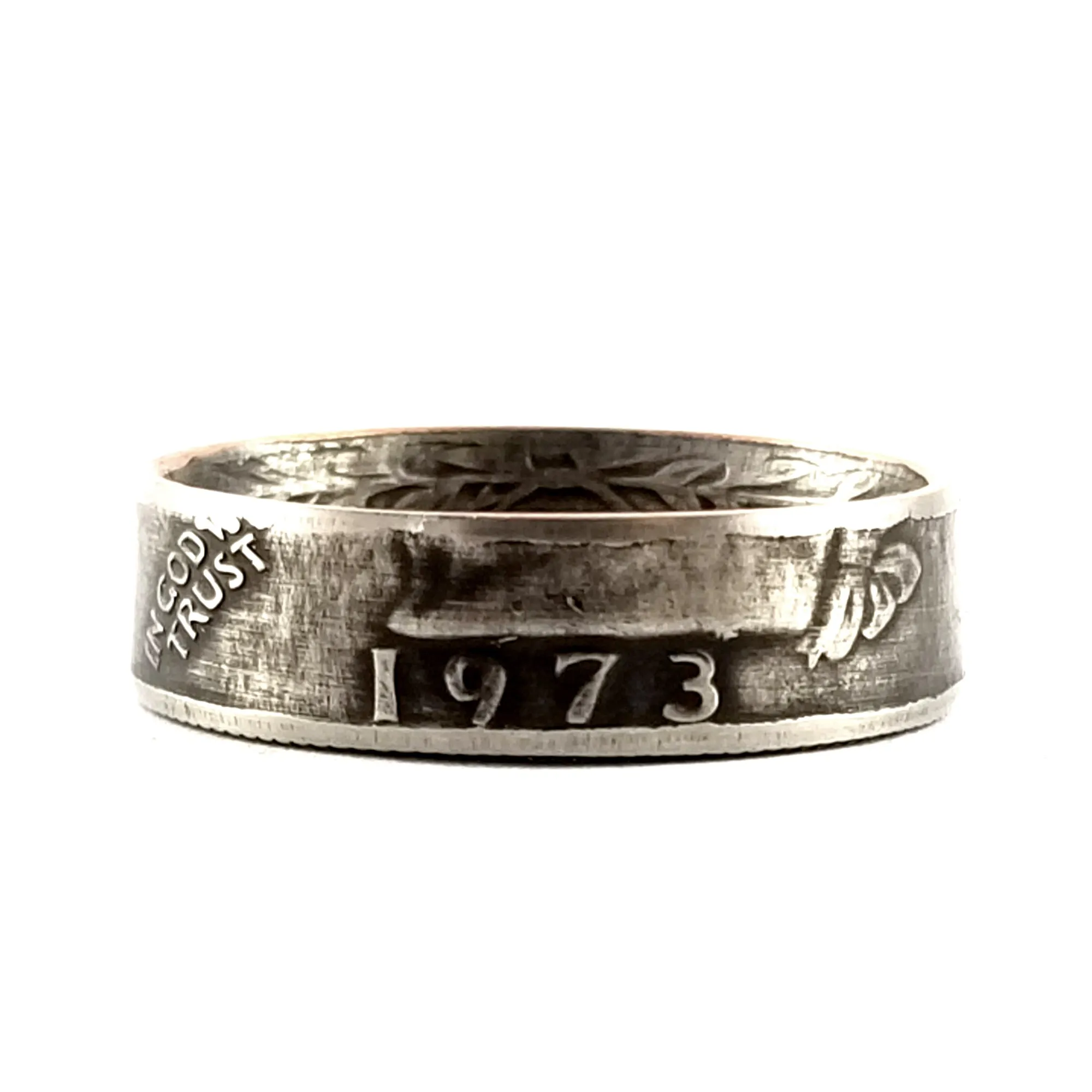 1973 Washington Quarter Coin Ring