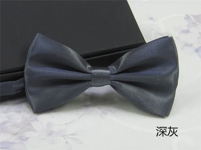 2017 Men's Ties Fashion Tuxedo Classic Mixed Solid Color Butterfly Tie Wedding Party Bowtie Bow Tie Ties for Men Gravata LD8006