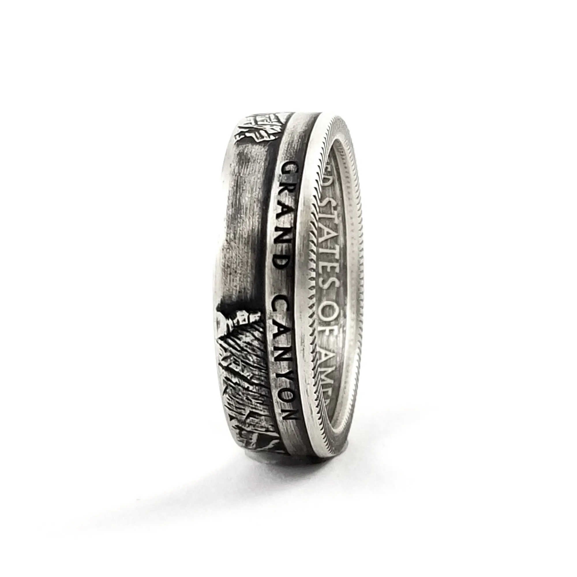 90% Silver Grand Canyon National Park Quarter Ring