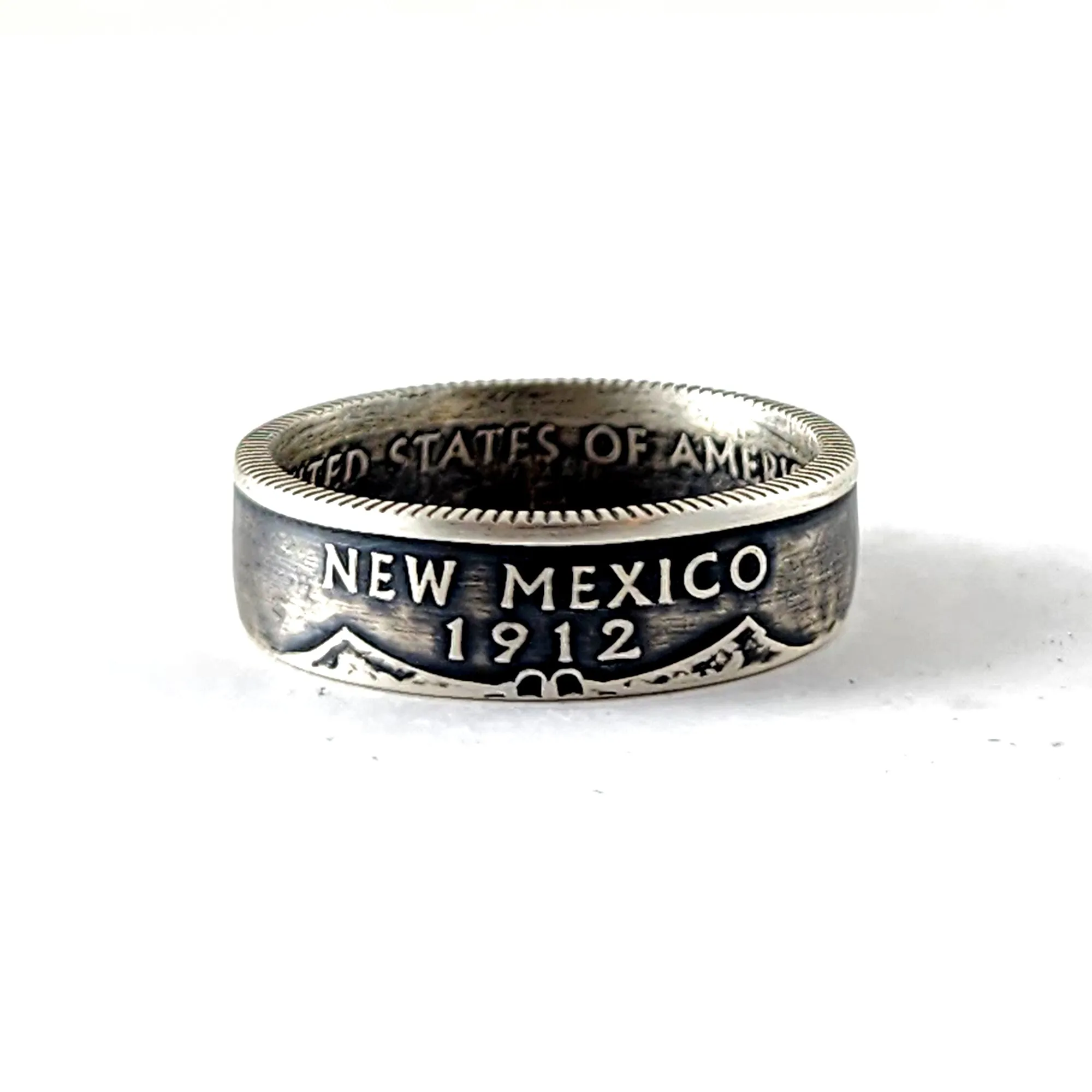 90% Silver New Mexico Quarter Ring