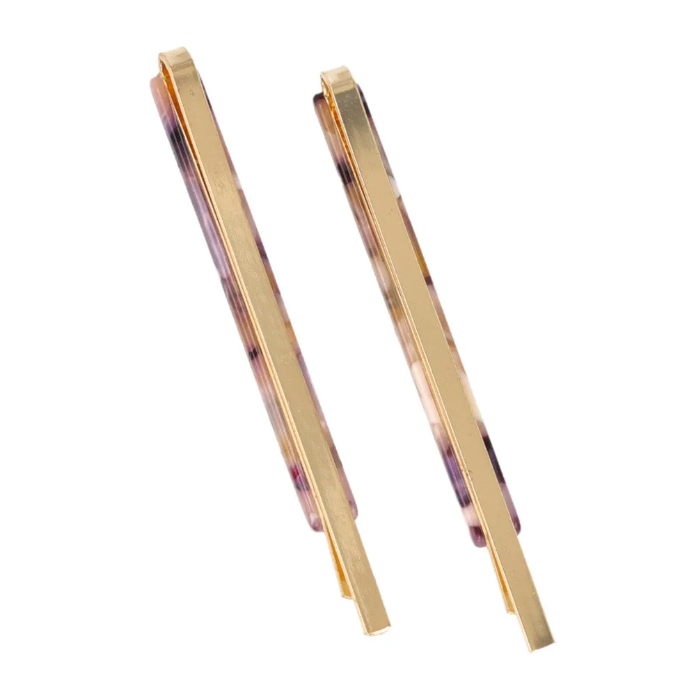 Acetate Marble Hairpin Set