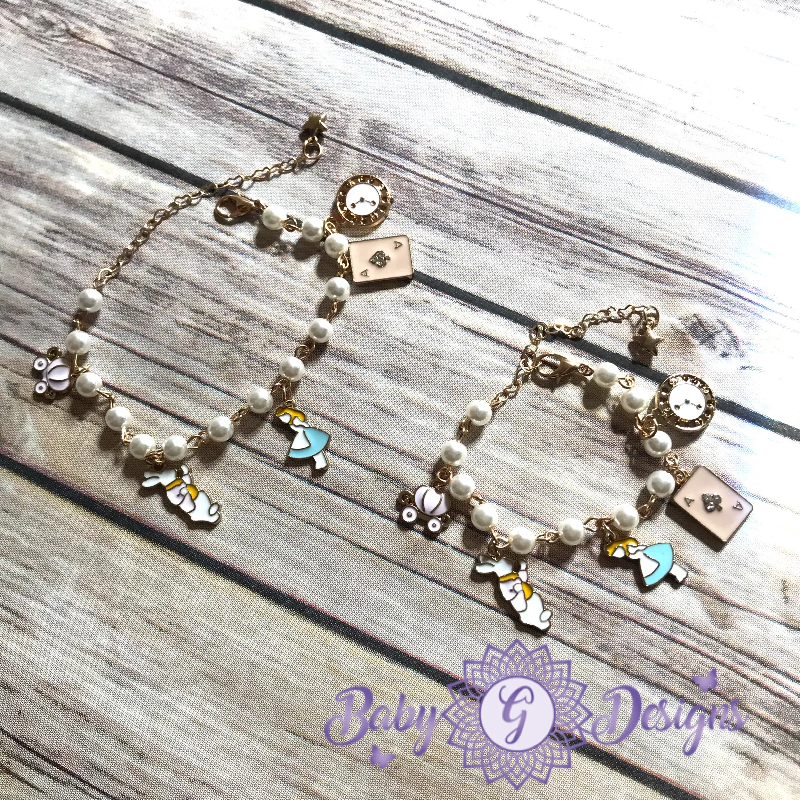 Alice in Wonderland bracelet