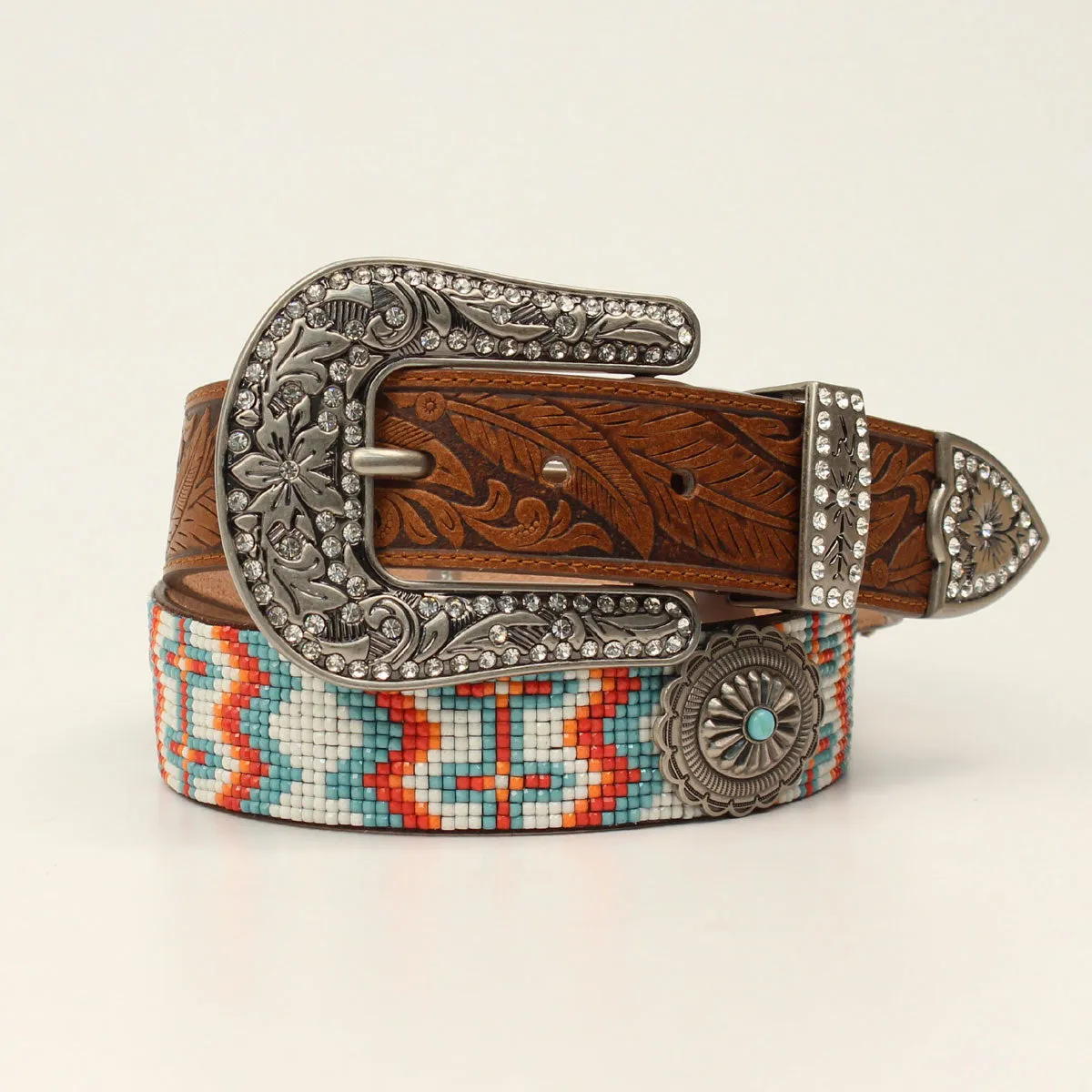 Angel Ranch by M&F Western Women's Beaded Southwestern Belt