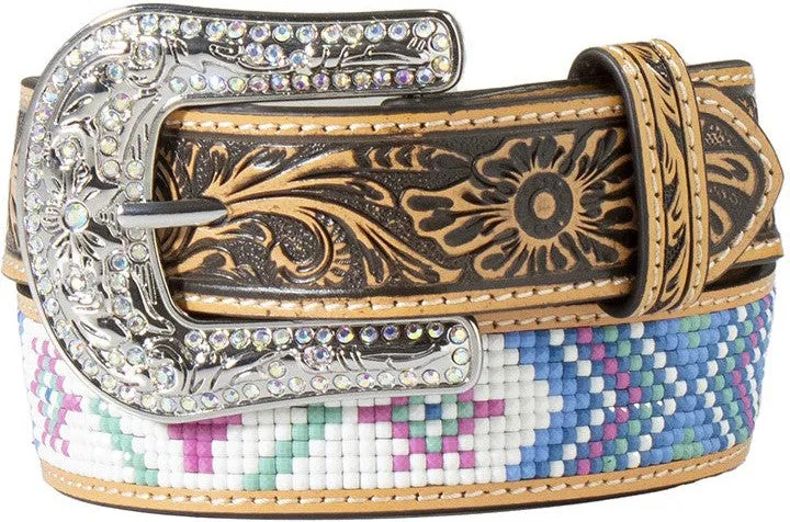 Angel Ranch Girl's Cactus Beaded Belt