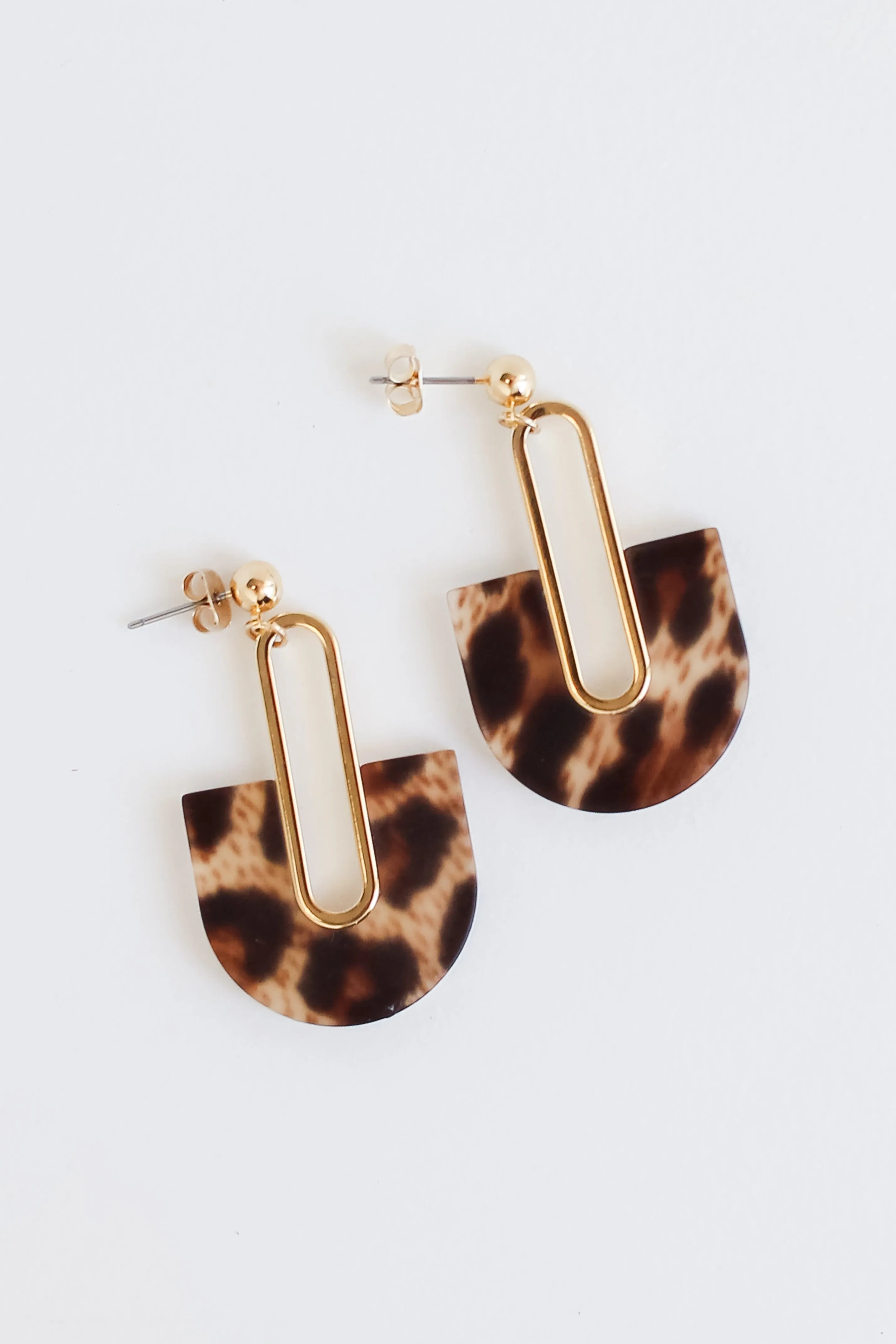 Angela Acrylic Statement Earrings