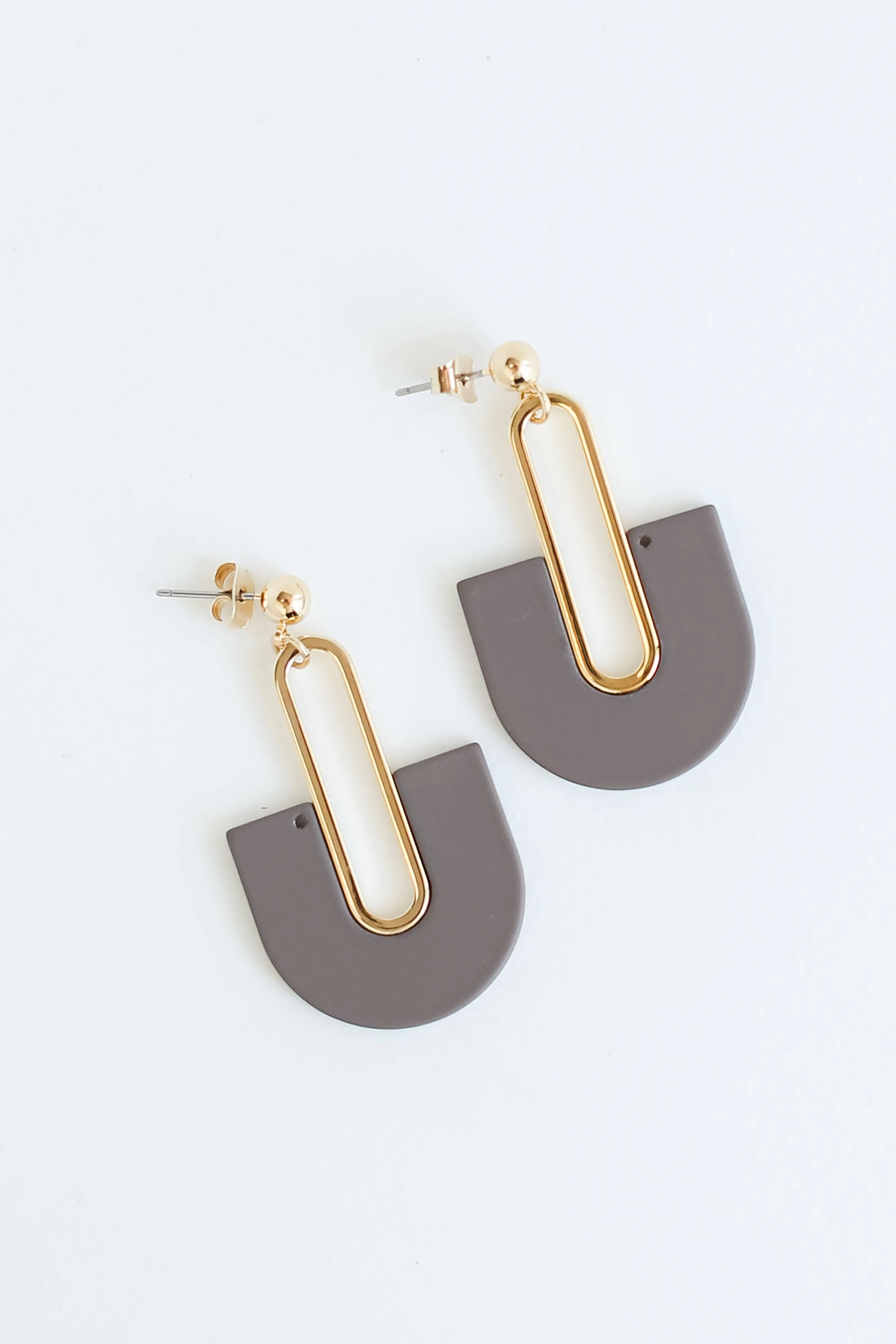 Angela Acrylic Statement Earrings