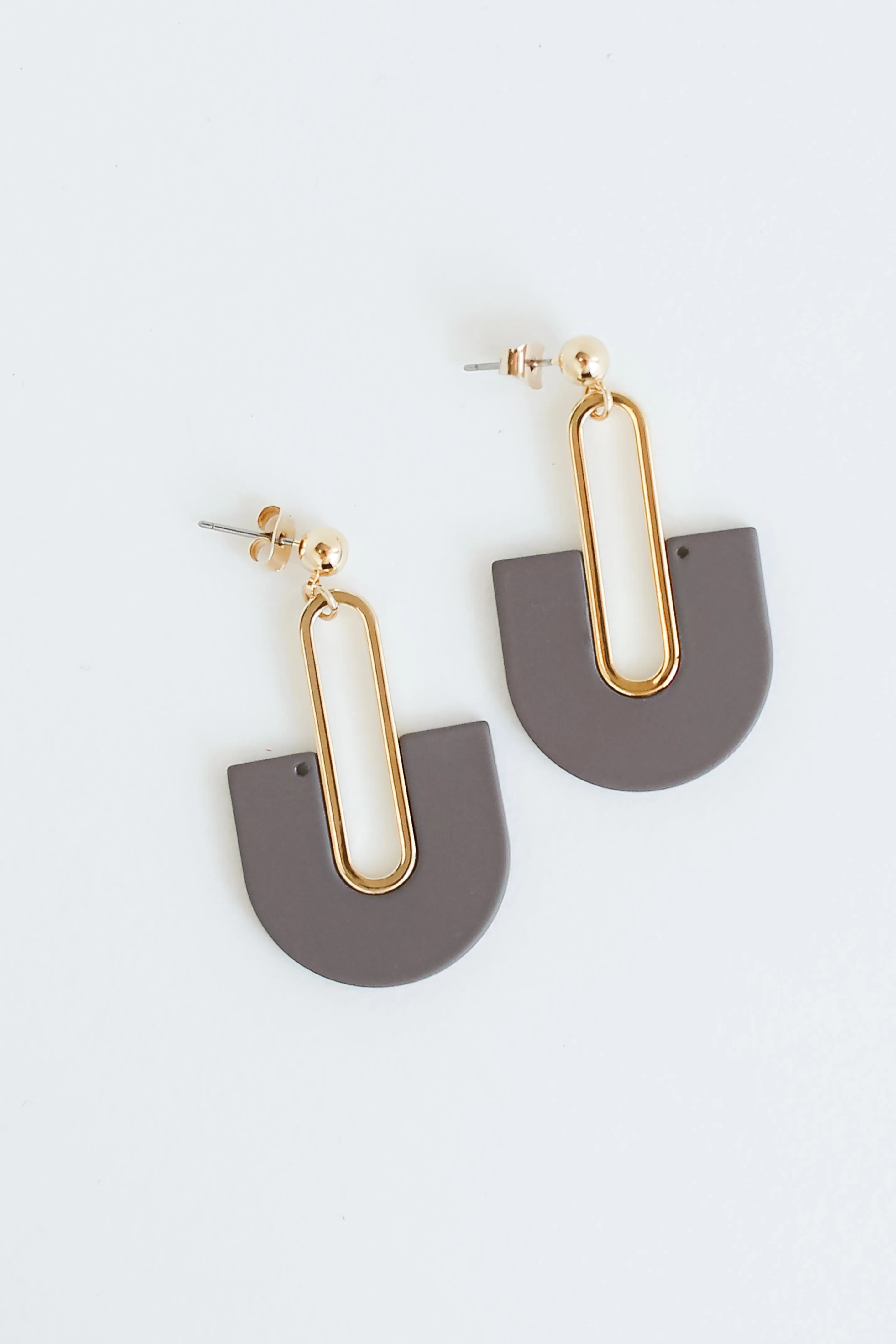 Angela Acrylic Statement Earrings