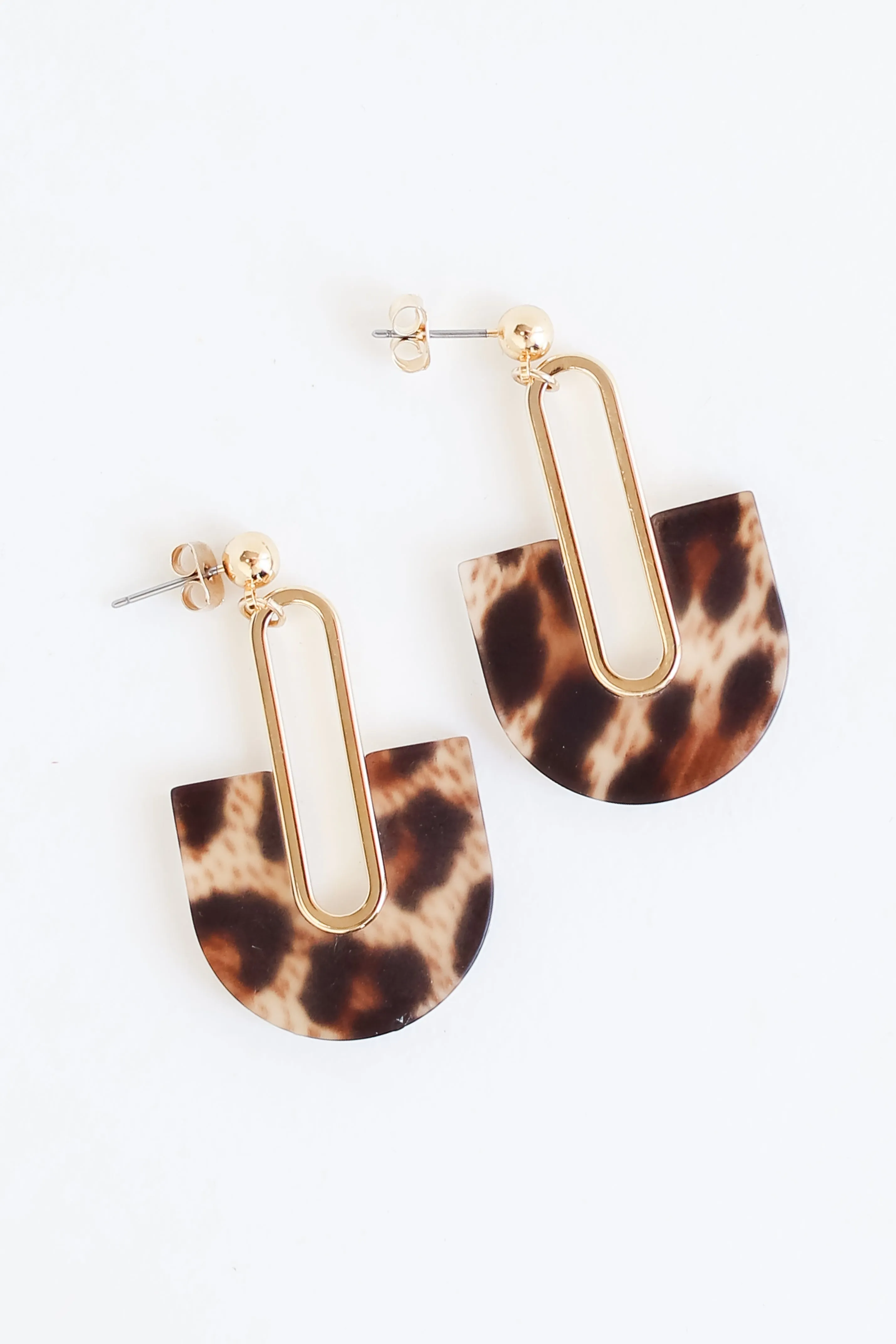 Angela Acrylic Statement Earrings