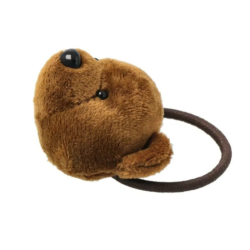 Animal Plush Hair Tie