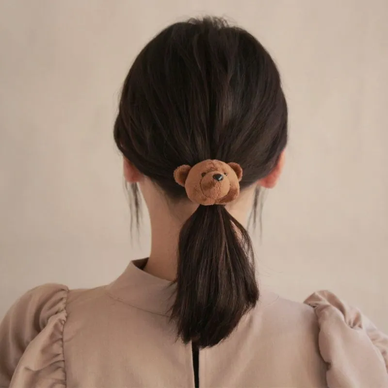 Animal Plush Hair Tie