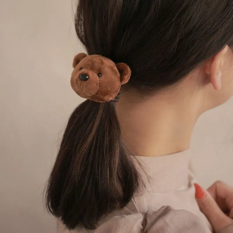 Animal Plush Hair Tie