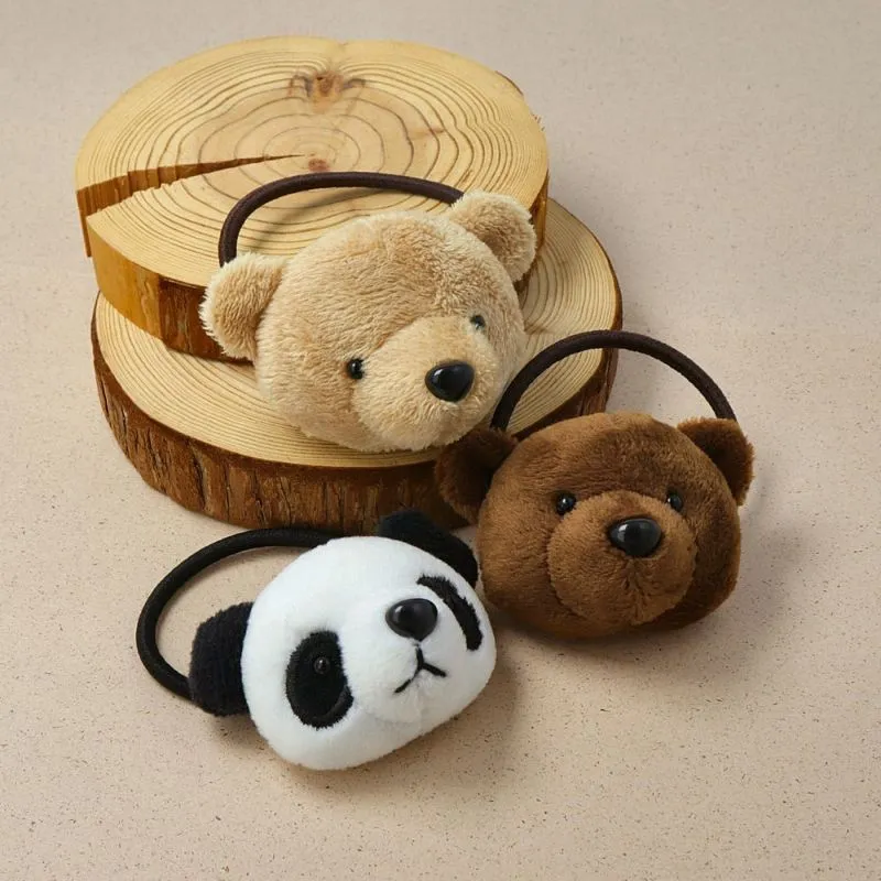 Animal Plush Hair Tie