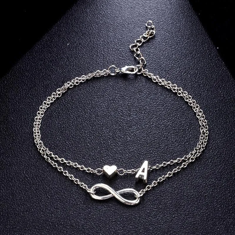 Anklet With Initial- Best Gifts For Women