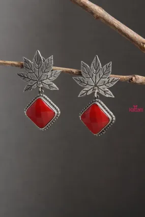 Autumn Leaf Earrings 1