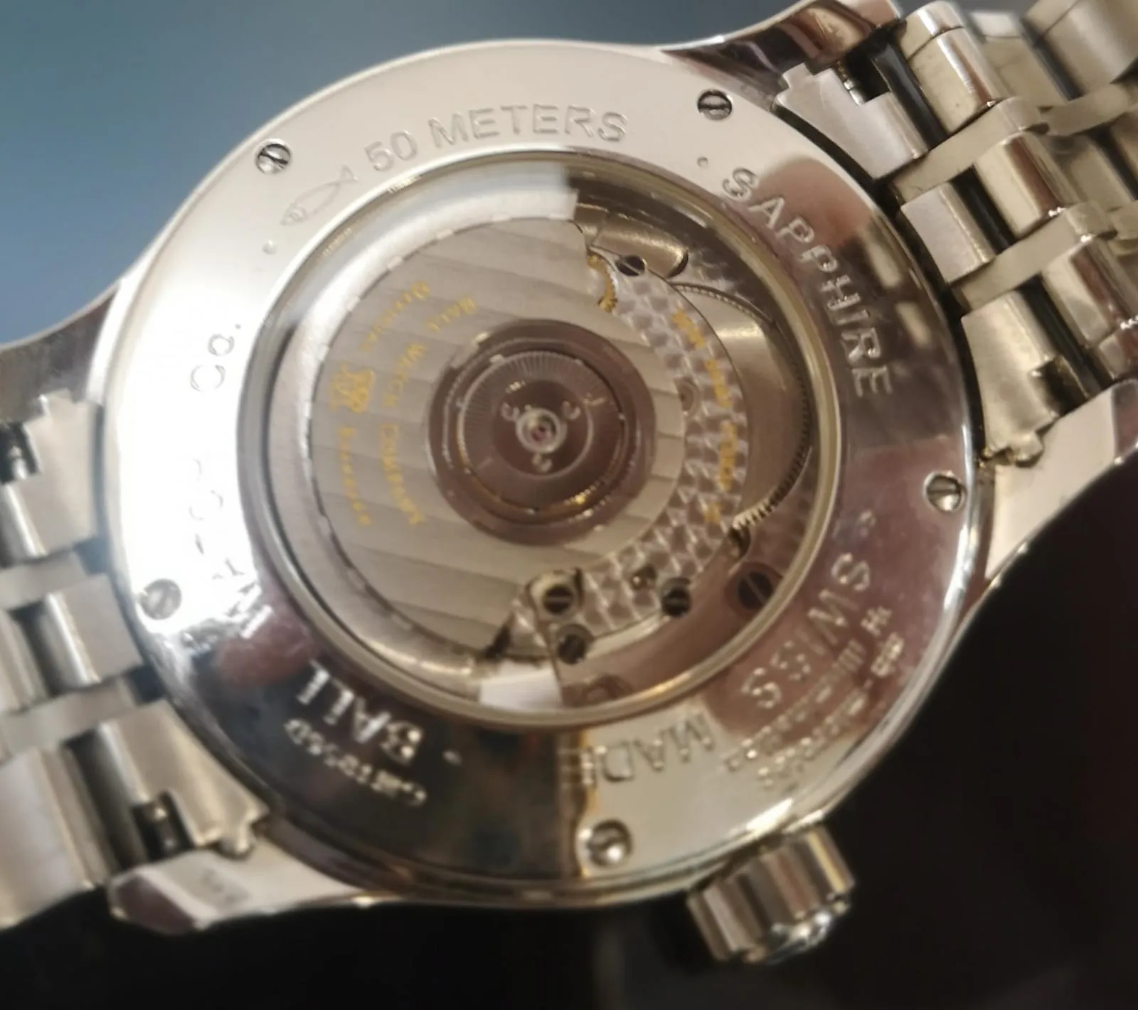 Ball Train Master Dual Time Automatic