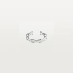 Bamboo Ring Silver