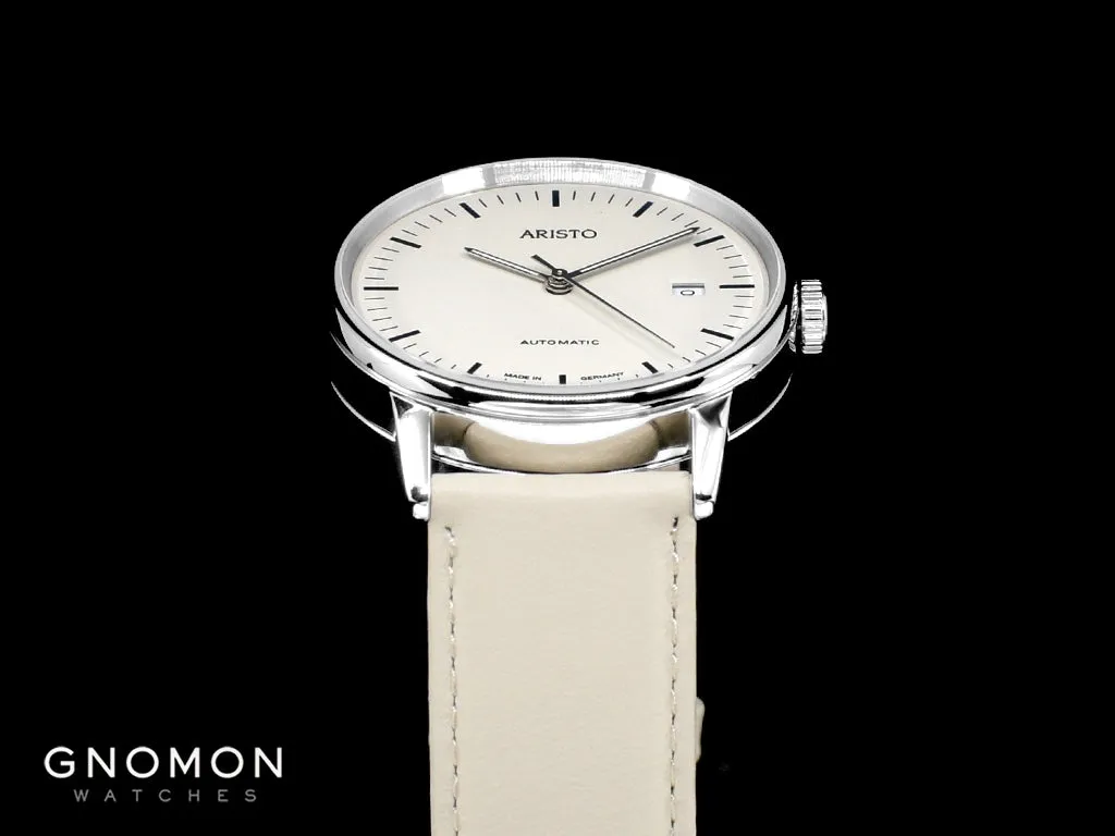 Bauhaus 38 Creme Automatic 4H240-L - Sapphire