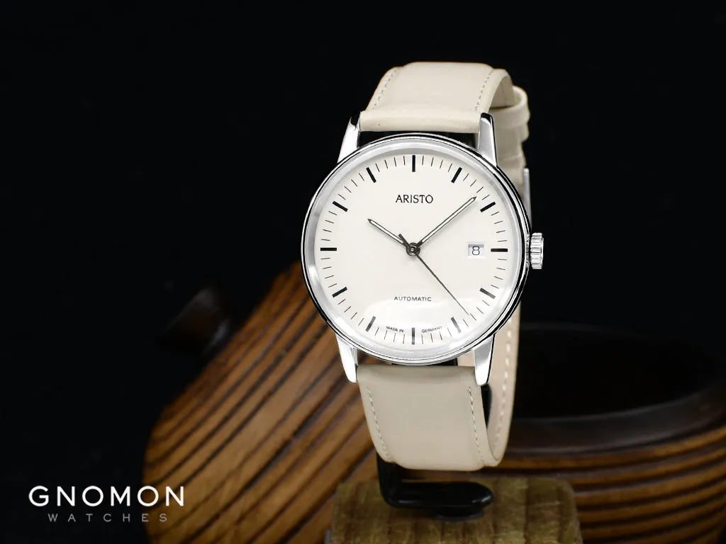 Bauhaus 38 Creme Automatic 4H240-L - Sapphire