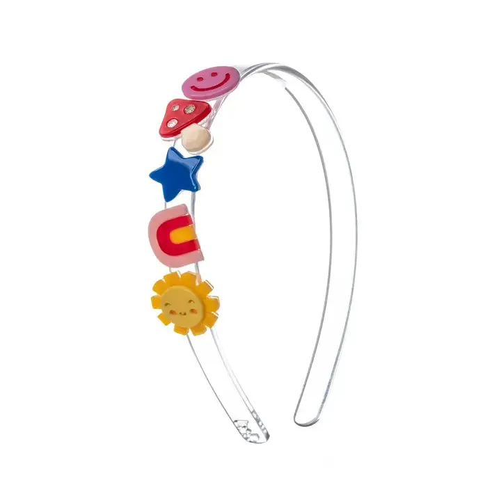 Be happy colorful headband