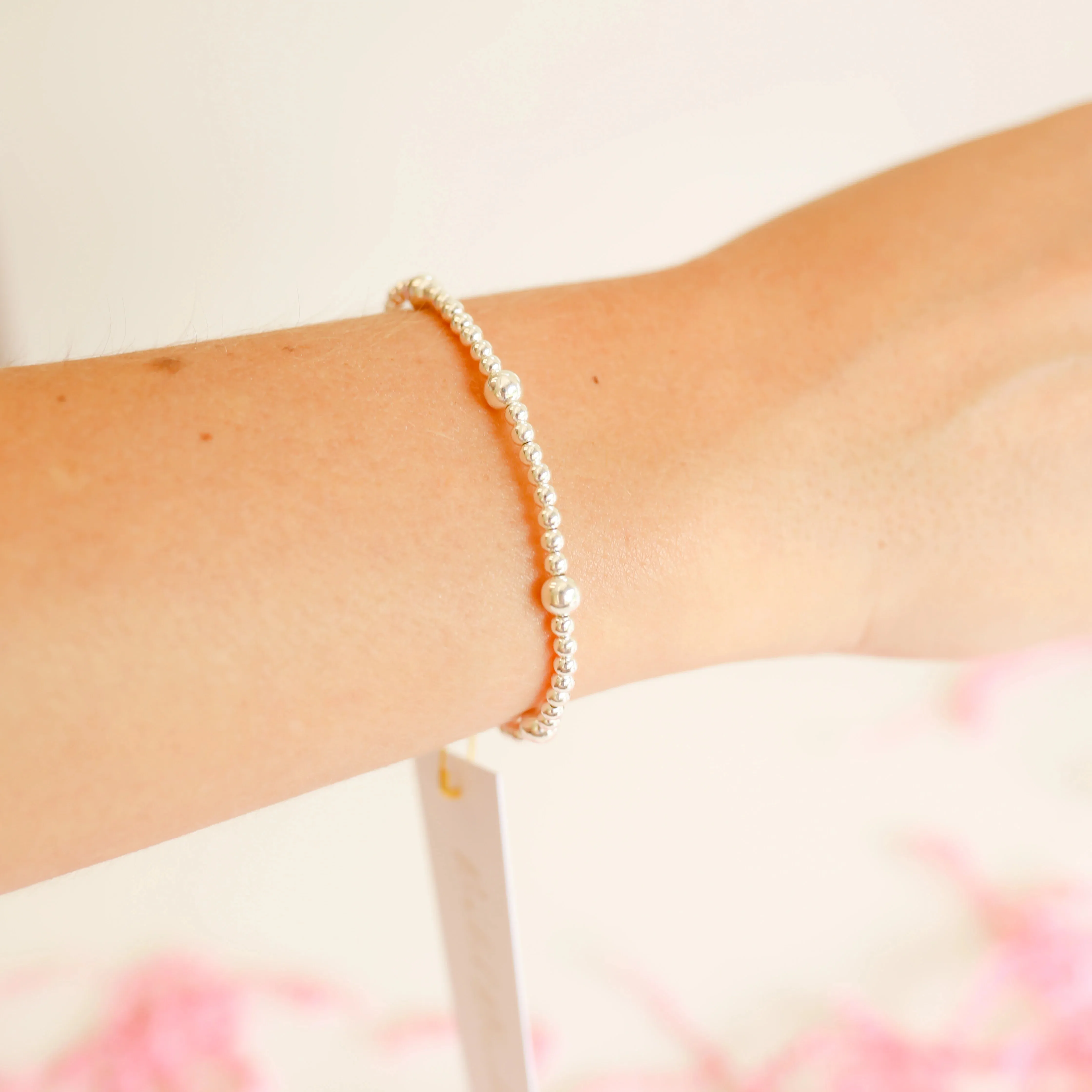 Beaded Blondes | Olive Bracelet in Silver