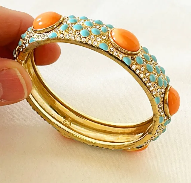 Beautiful preloved designer style bangle bracelet.