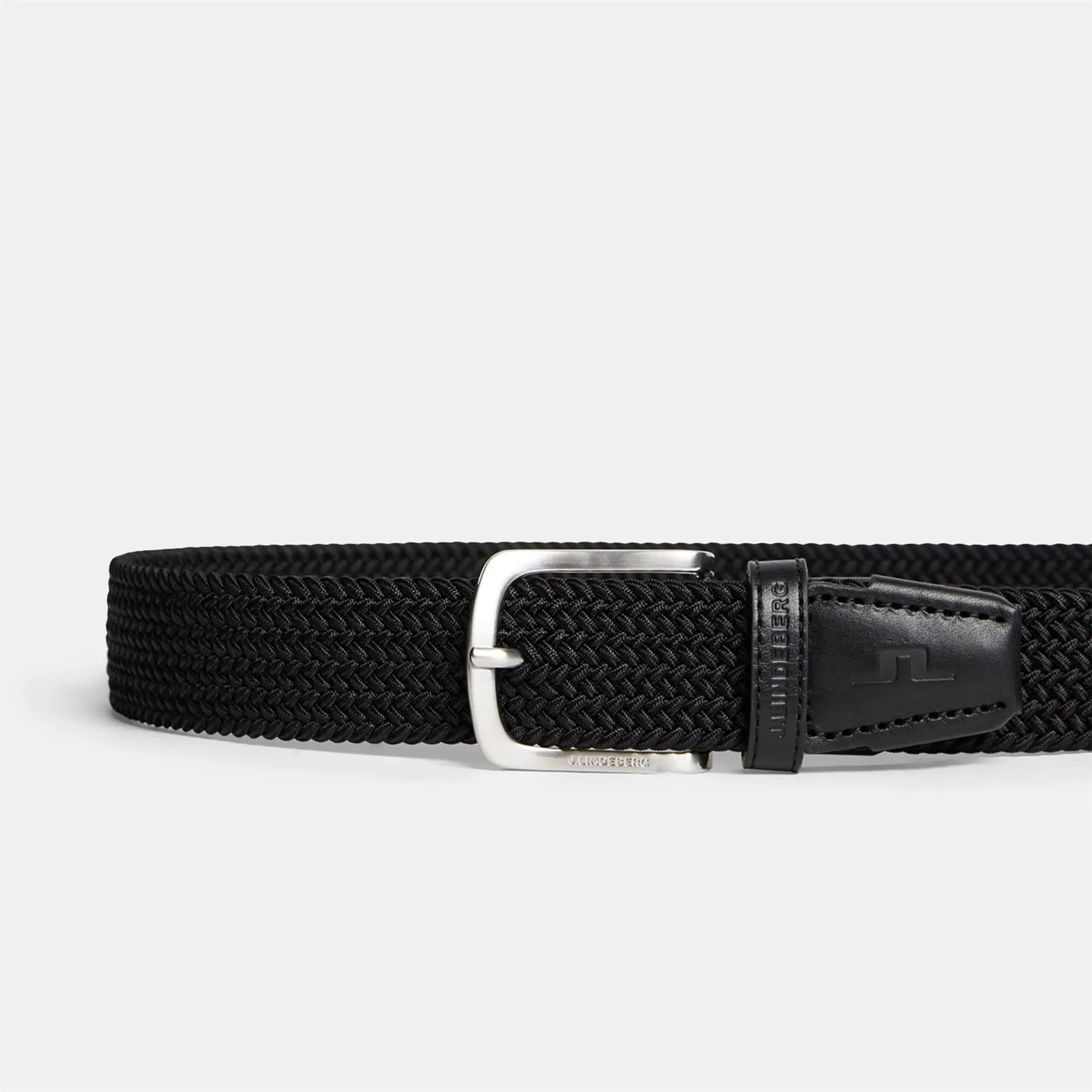 Bernhard Braided Elastic Belt Black - SS24