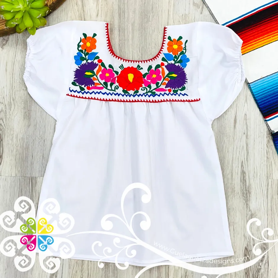 Black Primavera Girl Set - Mexican Children Outfit