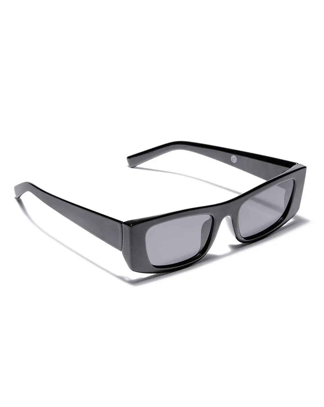 Black Toned with Polycarbonate UV Protected Lens Rectangle Sunglass for men