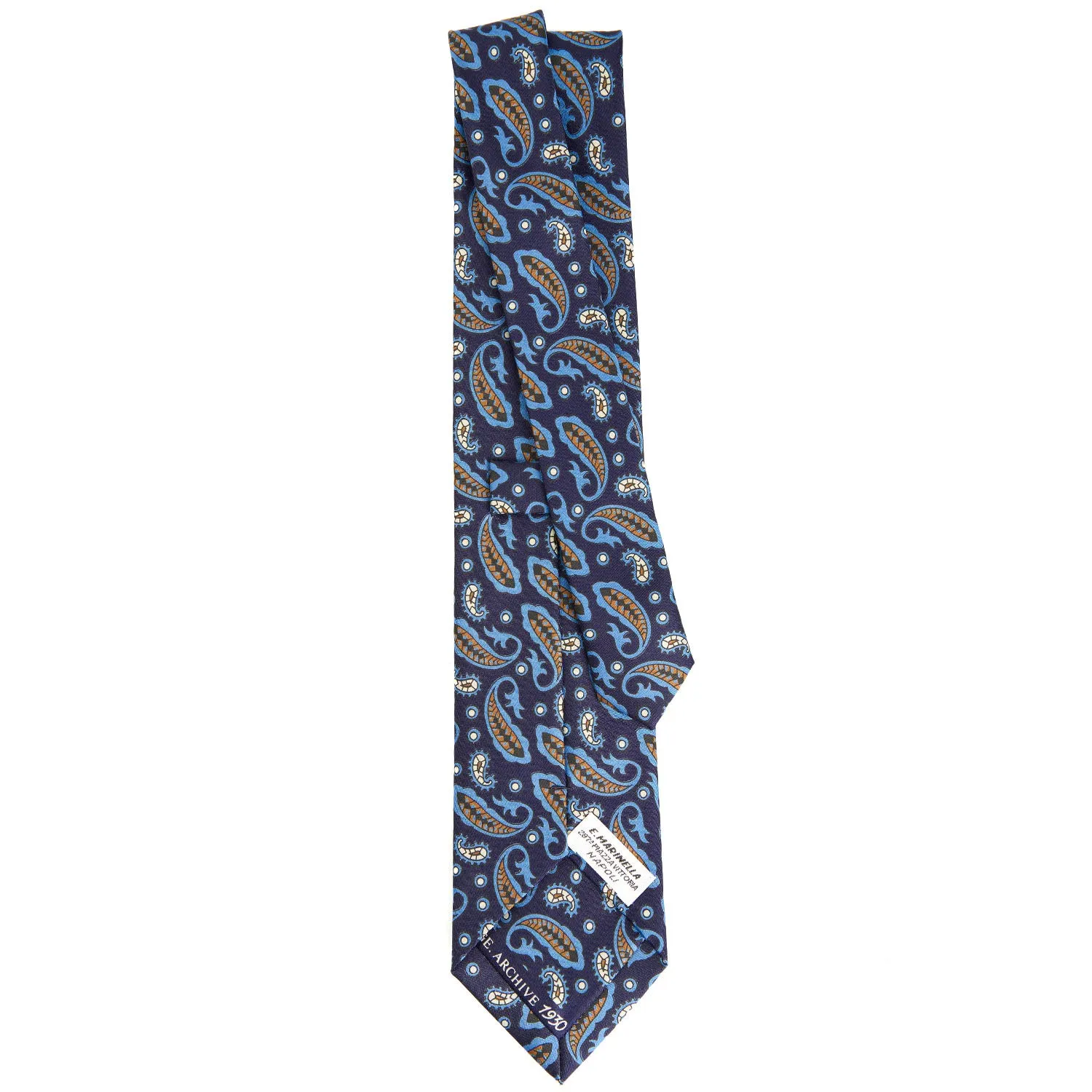 BLUE SILK TIE