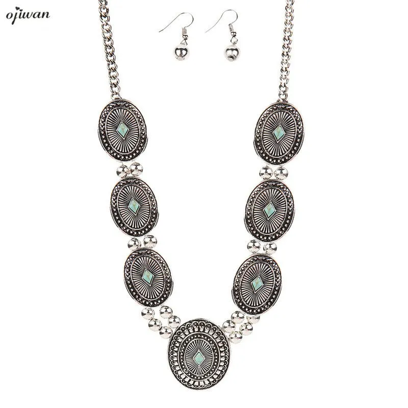 Bohemian Necklace Hippie Boho Retro Necklace Gypsy African Necklace Cowgirl Native American Jewelry Navajo Online Shopping India