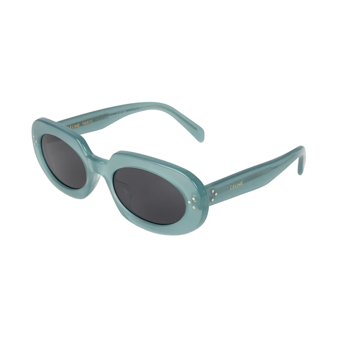 Bold 3 Dots Oval Sunglasses