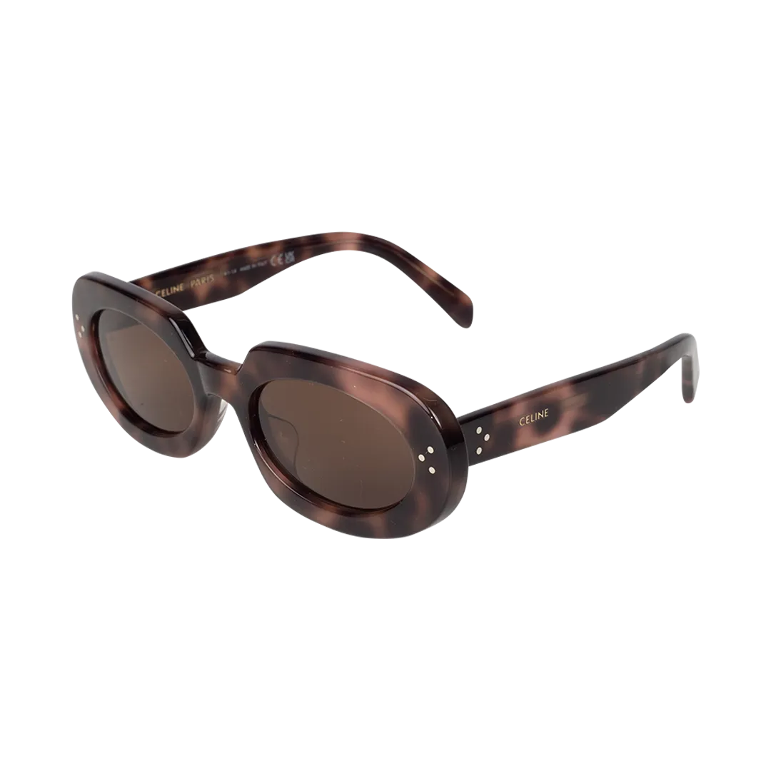 Bold 3 Dots Oval Sunglasses