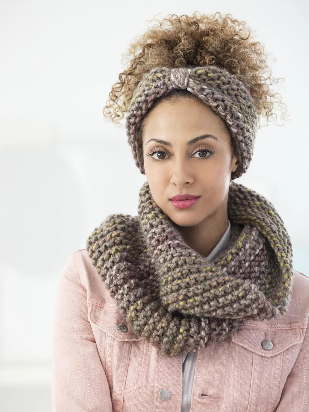 Boro Park Cowl And Headband (Knit)