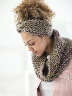 Boro Park Cowl And Headband (Knit)