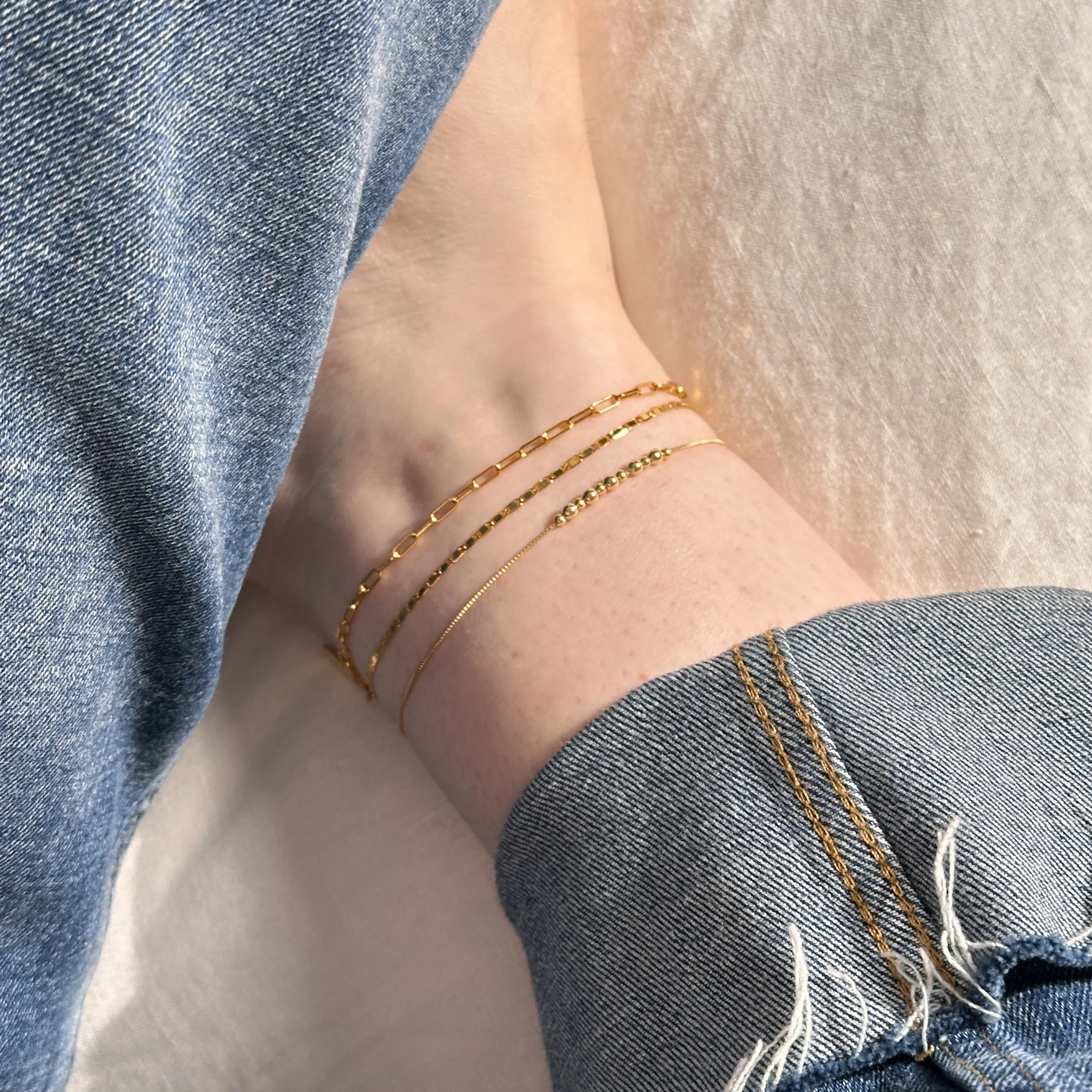 BRIGETTE ANKLET GOLD