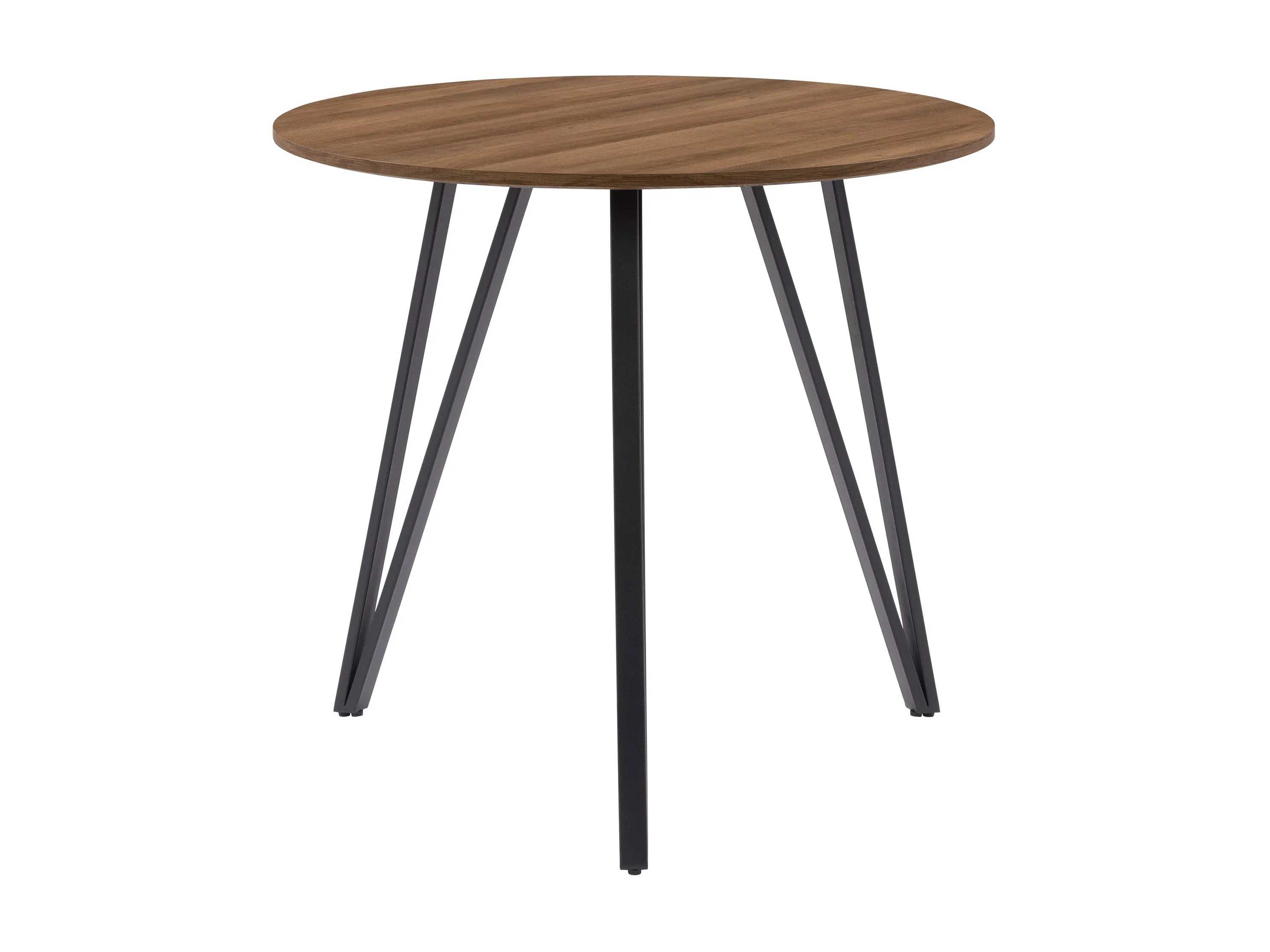 Brown Small Round Dining Table