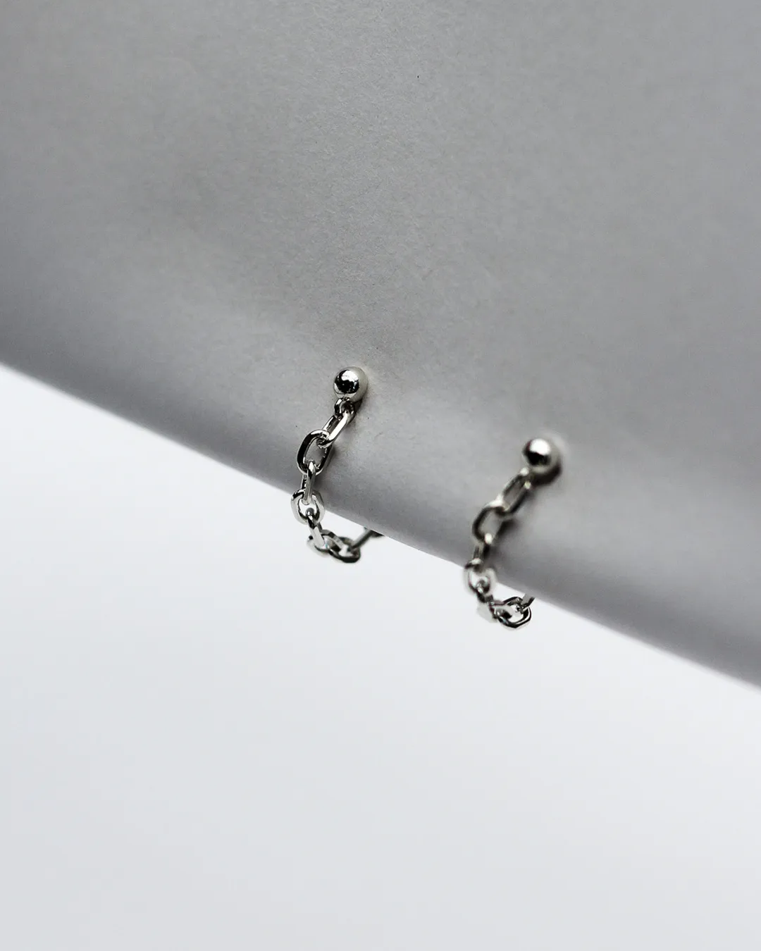 Bruce Chain Stud Earrings