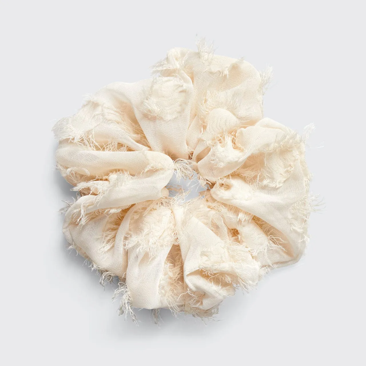 Brunch Scrunchie - Frayed Linen