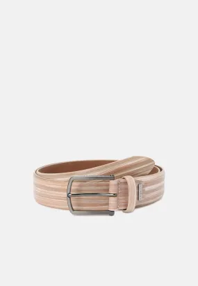 Bugatti Belt 110cm | Beige/Grey