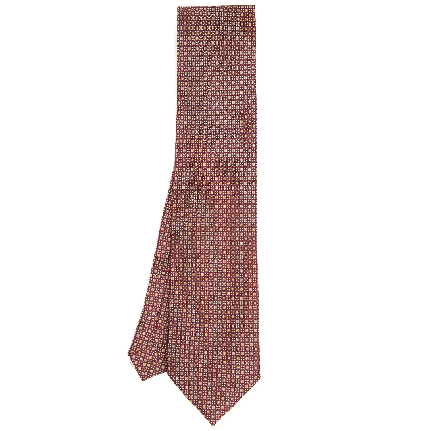 BURGUNDY EXTRA LONG SARTORIAL SILK TIE