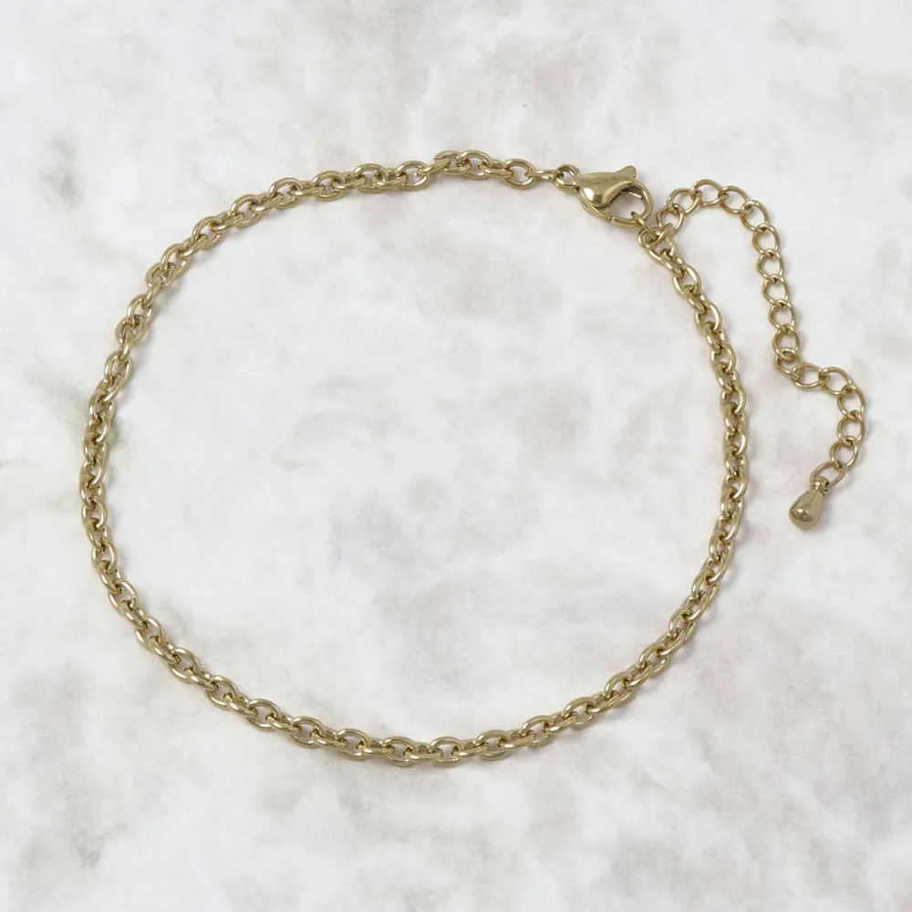 Cable Chain Anklet