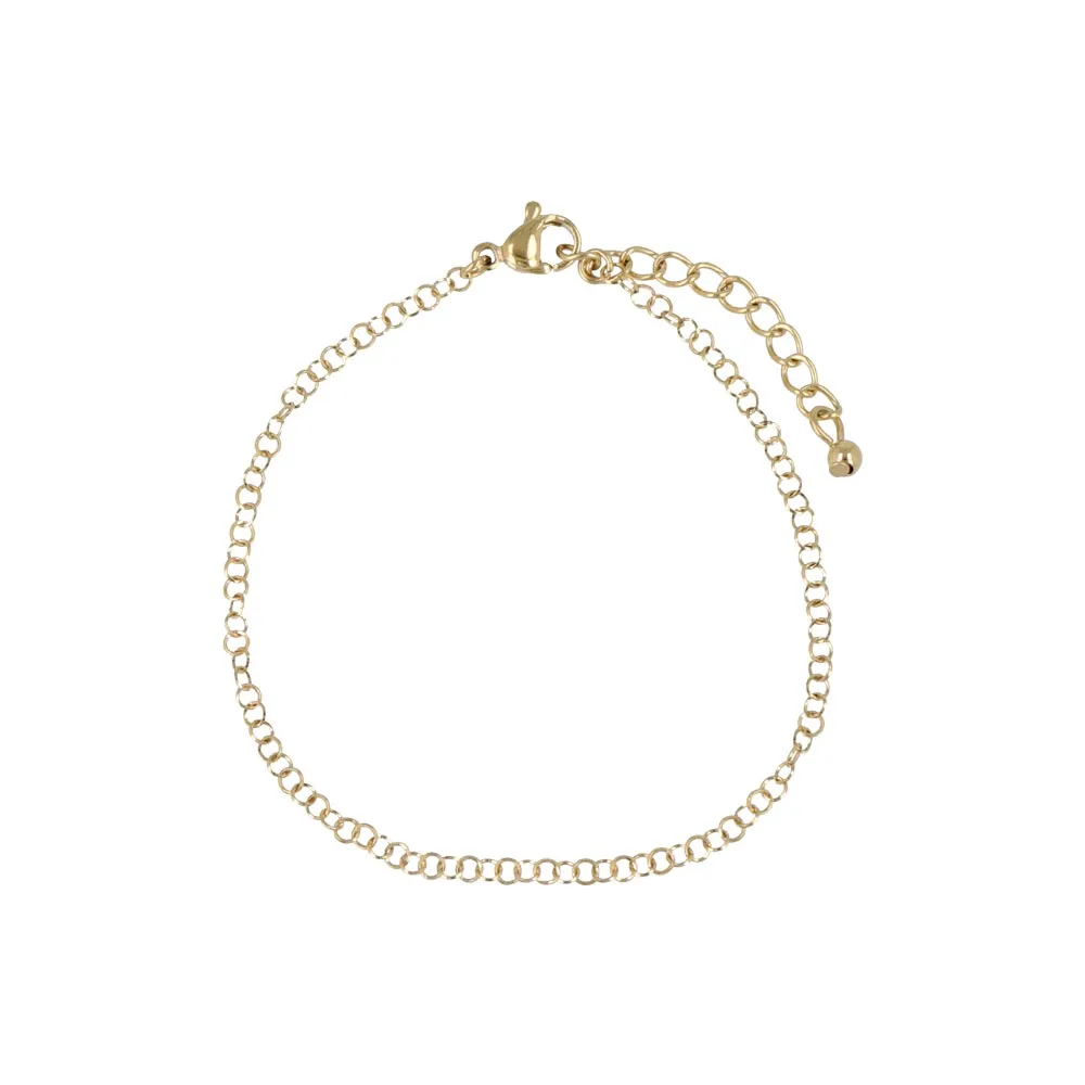 Cable Chain SS Bracelet