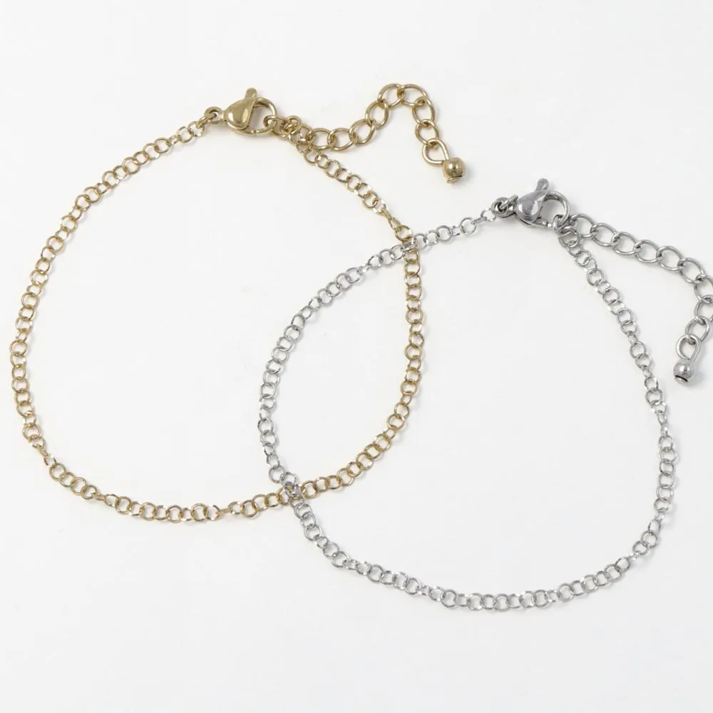 Cable Chain SS Bracelet