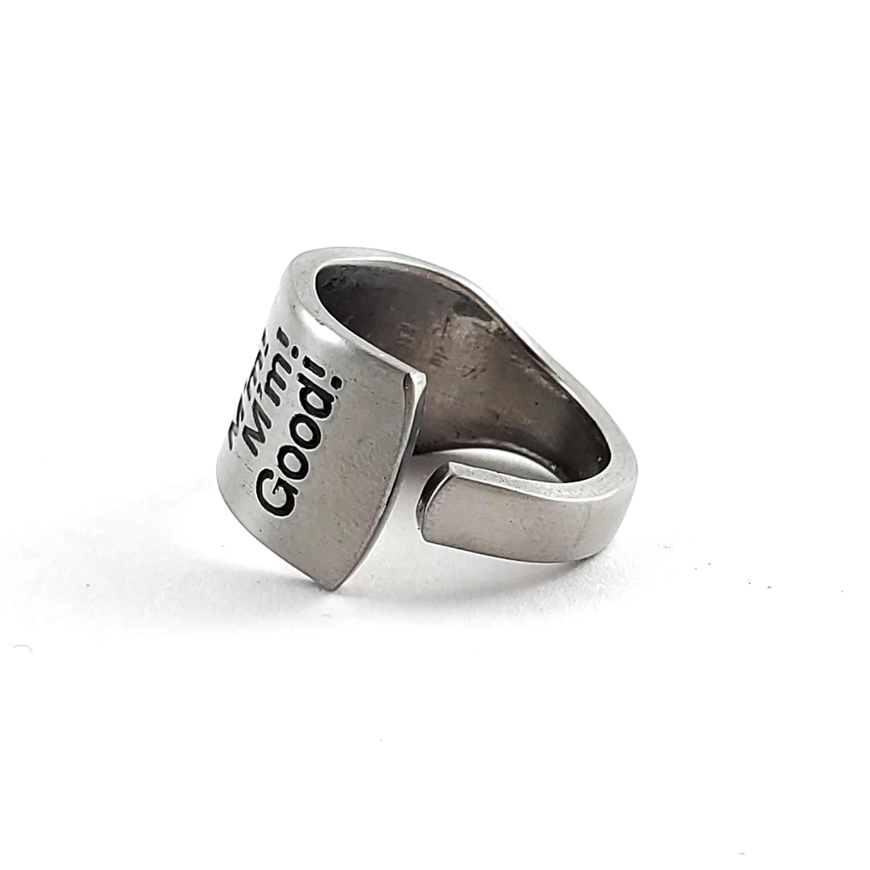 Campbells Soup Mm Mm Good Stainless Steel Spoon Ring