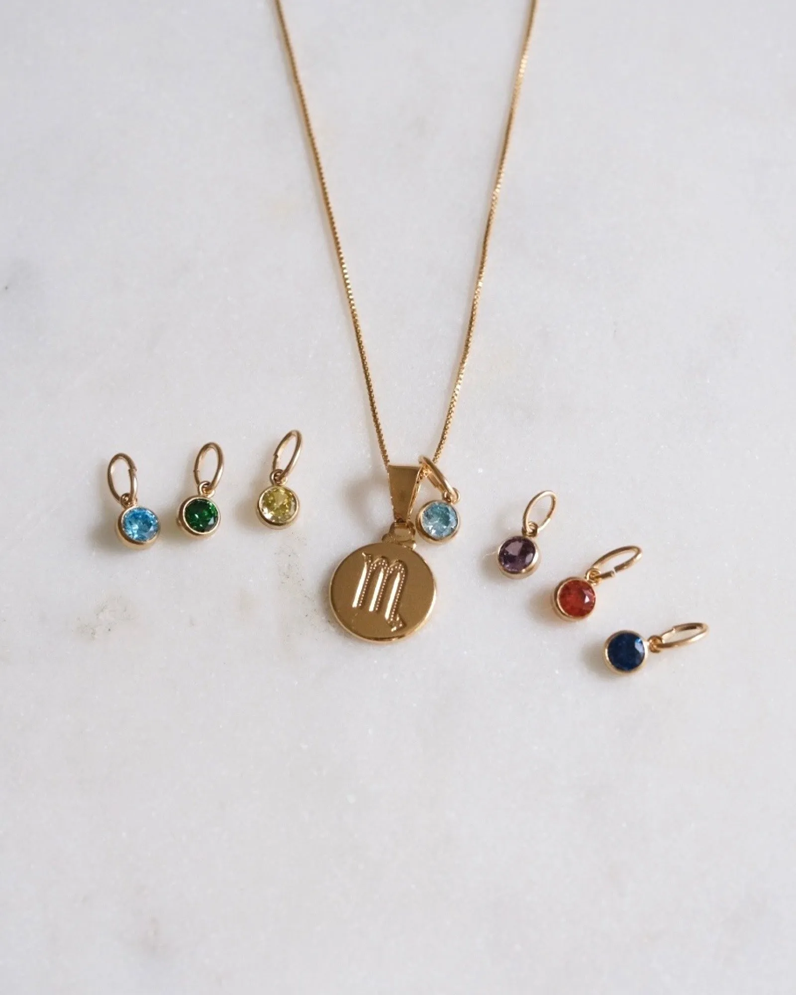 Cancer Zodiac Necklace