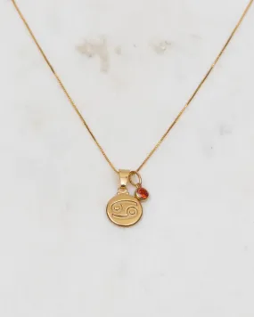 Cancer Zodiac Necklace